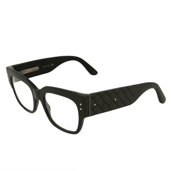 Bottega Veneta Women's Black Square Eyeglasses!